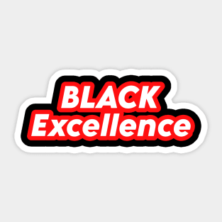 Black Excellence Sticker